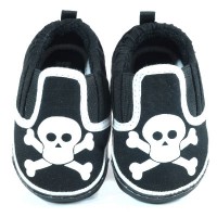 Skull Slip-On Wh/Blk